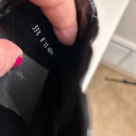 Robert Clergerie Chelsea Patent Leather Boots Paris France Womens 39.5 EU/8.5 US - Picture 7 of 16